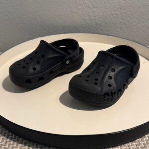 Kids Black Crocs